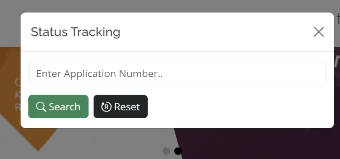 edistrict tracking number